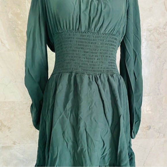 Hesperus Smocked Waist Babydoll Dress - Picture 3 of 7